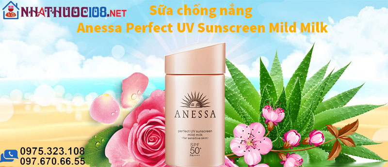 Anessa Perfect UV Sunscreen Mild Milk thành phần