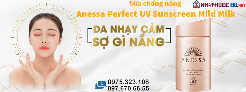 Anessa Perfect UV Sunscreen Mild Milk giới thiệu