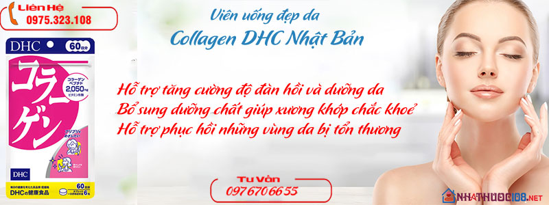 Collagen DHC  công dụng