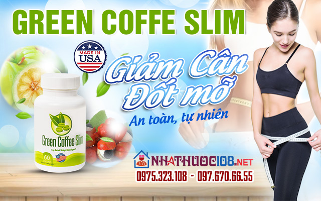 viên uống giảm cân green coffee slim