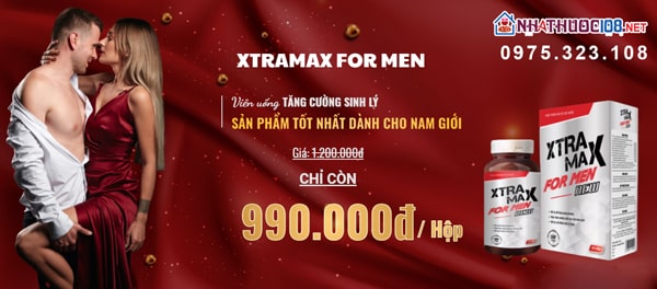 Viên uống Xtramax For Men giá bao nhiêu?
