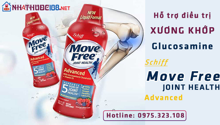 Hỗ trợ điều trị xương khớp Glucosamine Schiff Move Free Advanced