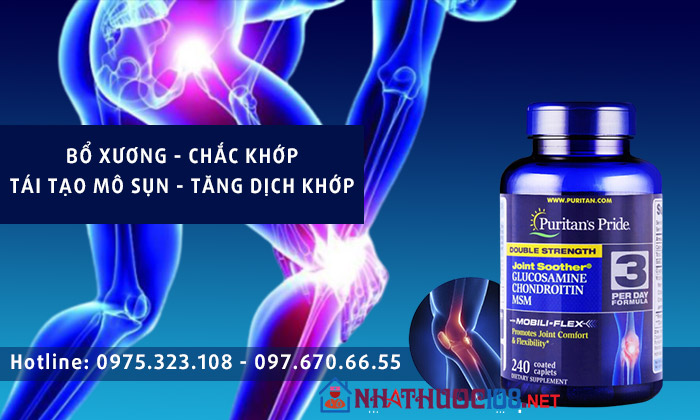 Viên uống bổ khớp Glucosamine Double Strength Joint Soother