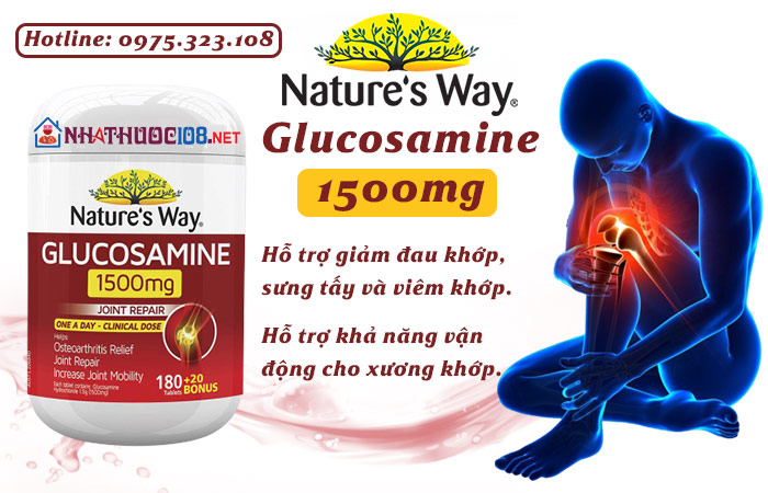 Viên uống bổ khớp Glucosamine 1500MG