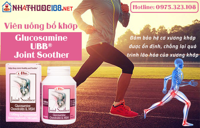 Viên uống bổ khớp Glucosamine UBB® Joint Soother