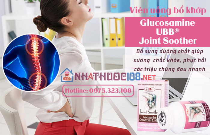 Viên uống bổ khớp Glucosamine UBB® Joint Soother