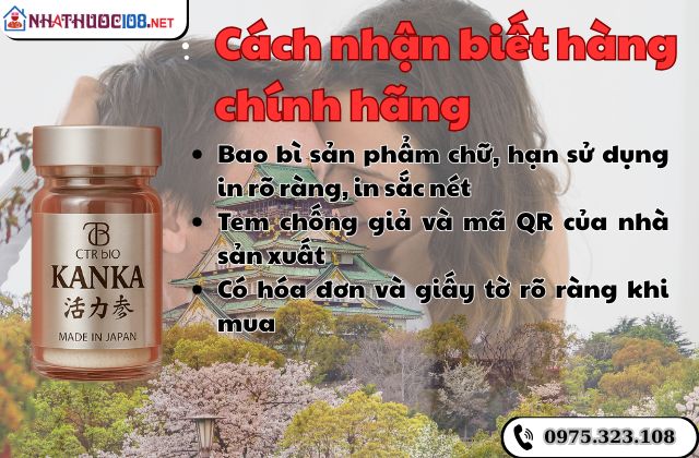 Cách nhận biết Kanka hàng chính hãng