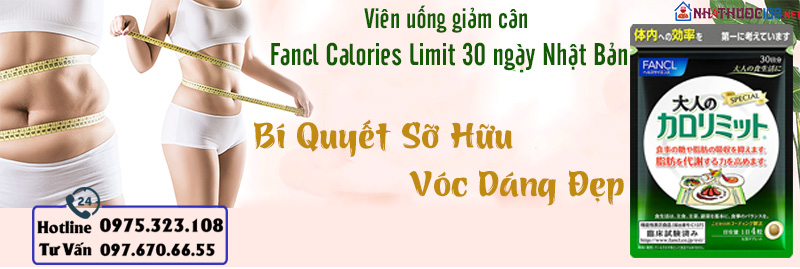 Giới thiệu Fancl Calories Limit 