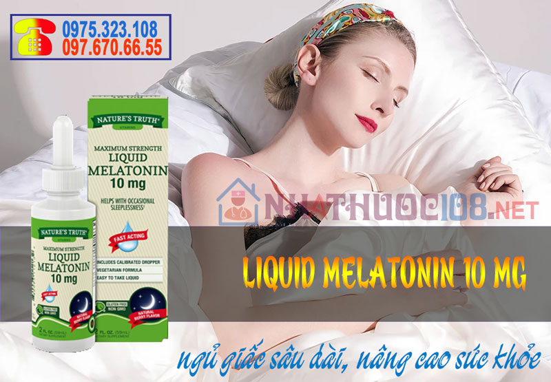 Liquid Melatonin 10 mg
