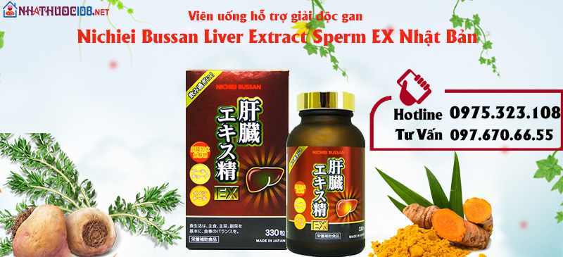 Nichiei Bussan Liver Extract Sperm EX thành phần