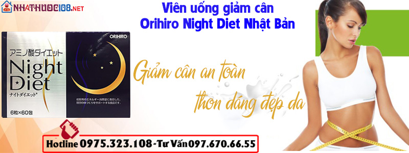 GIới thiệu Orihiro Night Diet