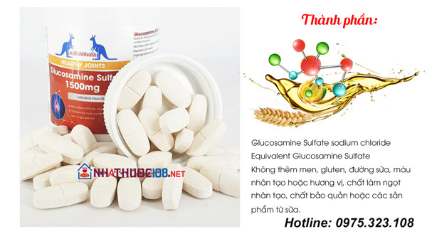 Viên uống bổ khớp Glucosamine Sulfate 1500MG