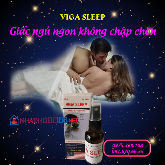 hỗ trợ điều trị mất ngủ Viga Sleep