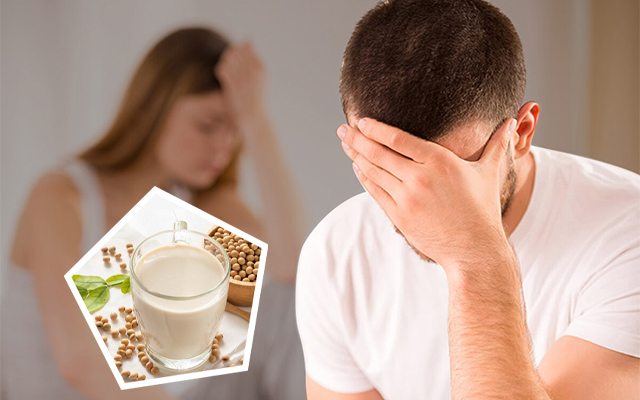 Uống sữa đậu nành có vô sinh không?