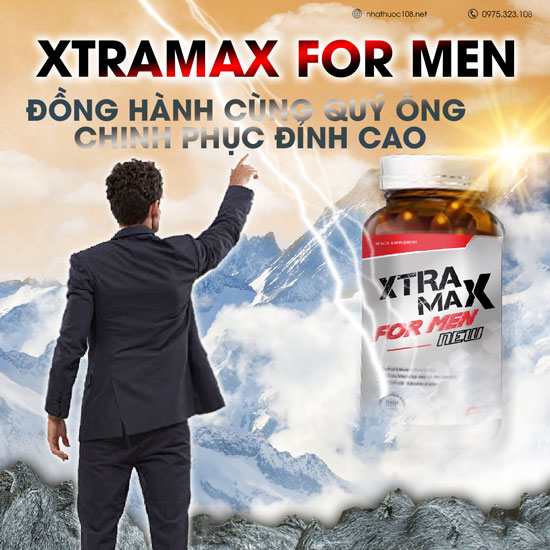 xtramax for men chống xuất tinh sớm cho nam giới