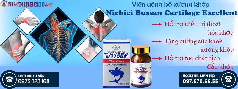 Nichiei Bussan Cartilage Excellent công dụng