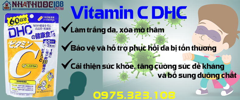 DHC Vitamin C công dụng