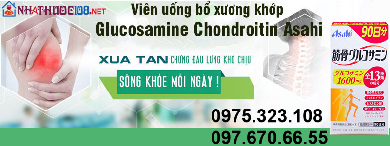 Glucosamine Chondroitin Asahi  giới thiệu