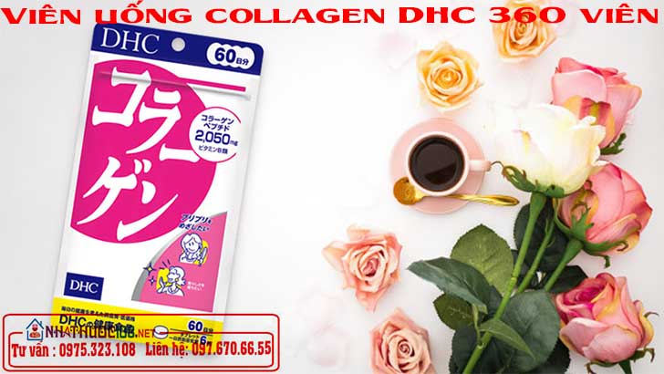 Viên uống cải thiện, tái tạo da Collagen DHC Nhật Bản
