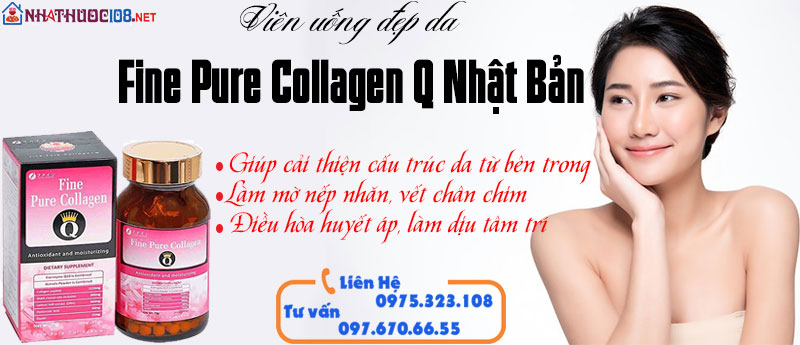 Fine Pure Collagen Q công dụng