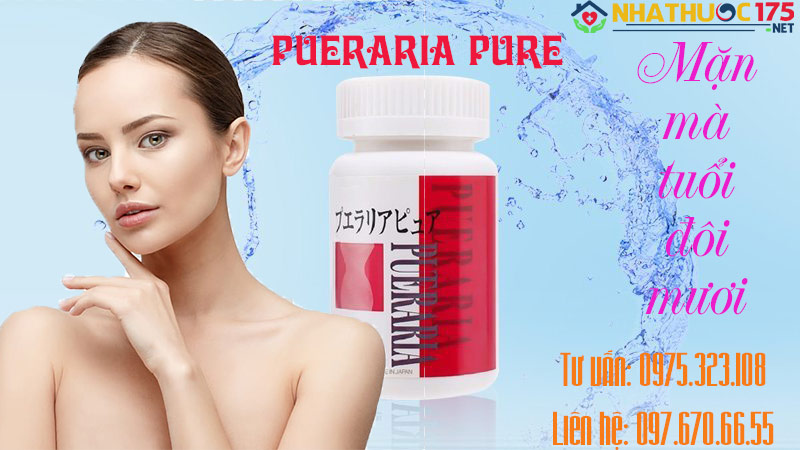 cân bằng nội tiết tố nữ - Pueraria Pure