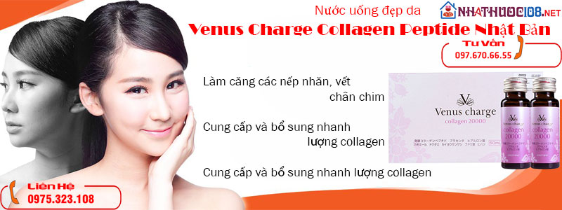 Venus Charge Collagen Peptide công dụng
