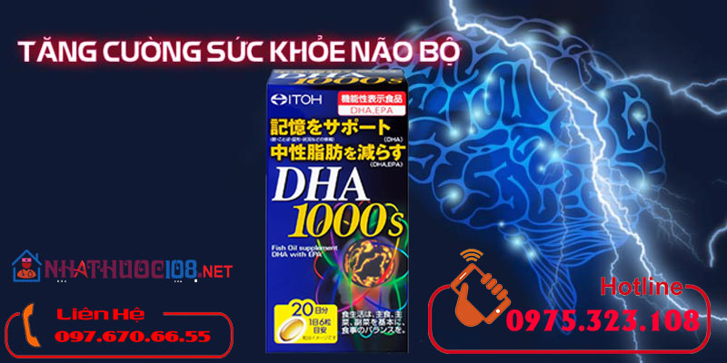 Viên uống bổ não Itoh DHA 1000mg Nhật Bản